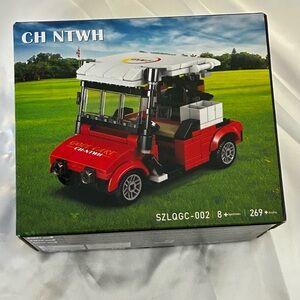 Golf Cart: Die Cast Metal Model Golf Cart Mini 1:20 Scale Golfcart Diecast Model